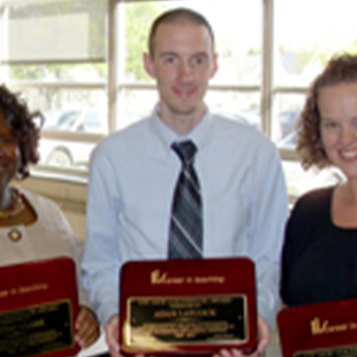 School counseling grads receive Rochester’s award for first year excellence